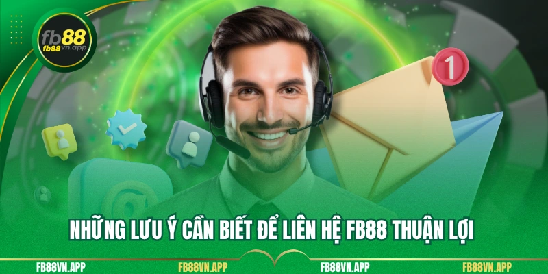 Liên Hệ FB88 2 Những lưu ý cần biết để liên hệ FB88 thuận lợi